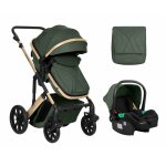 Carucior transformabil 3 in 1 KikkaBoo Darling  Army Green 2024 i-Size