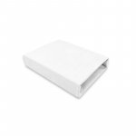 Cearceaf cu elastic Qmini pentru patut co-sleeper Aurora 76x43 cm white