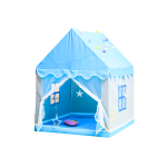 Cort de joaca pliabil pentru copii 135x125x95 cm Blue House