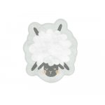 Covor 90x77cm pentru camera copii KikkaBoo Sleepy Sheep