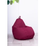 Fotoliu Puf Bean Bag visiniu XL fara husa interioara