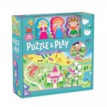 Joc 2 in 1 Puzzle and play Taramul basmelor 48 piese