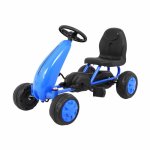 Kart cu pedale si transmisie cu lant Go-kart Blue