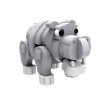 Puzzle 3D Hippo Mic Mandelli Madmat Zoo