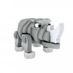 Puzzle 3D Rino Mic Mandelli Madmat Zoo