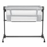 Patut Co Sleeper Kinderkraft Bedside Neste Up 2 gri deschis