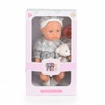 Papusa bebelus cu jucarie plus si suzeta Doll Bear & Baby