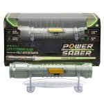 Sabie interactiva de jucarie verde Power Saber