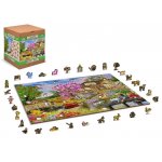 Puzzle din lemn Primavara la bunici 1010 piese