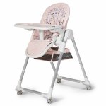 Scaun de masa Kinderkraft Lastree 2 in 1 transformabil pink