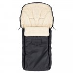 Sac de dormit impermeabil de lana Nativo Winter 110x40 cm pentru landou/carucior/sanie Grafit