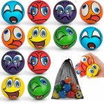 Set 12 bilute senzoriale antistres Multicolor Faces