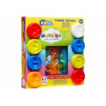 Set 8 borcanele plastilina cu sabloane forme