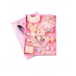 Set clame si accesorii pentru par in cutie Light Pink Fashionista