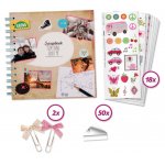 Set creativ jurnal Lena cu agenda si 20 teme ce pot fi decorate stickere si alte accesorii