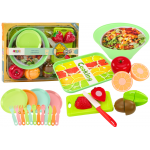 Set de bucatarie cu tavita salata fructe si accesorii Cooking