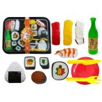 Set de sushi pentru copii cu tacamuri si 19 accesorii incluse