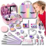 Set produse cosmetice in gentuta cu fermoar Rainbow Unicorn