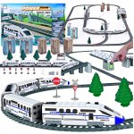 Set tren electric xxl MalPlay cu accesorii