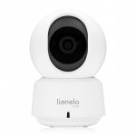 Video monitor Lionelo Babyline cu senzor de miscare si sunete Alb