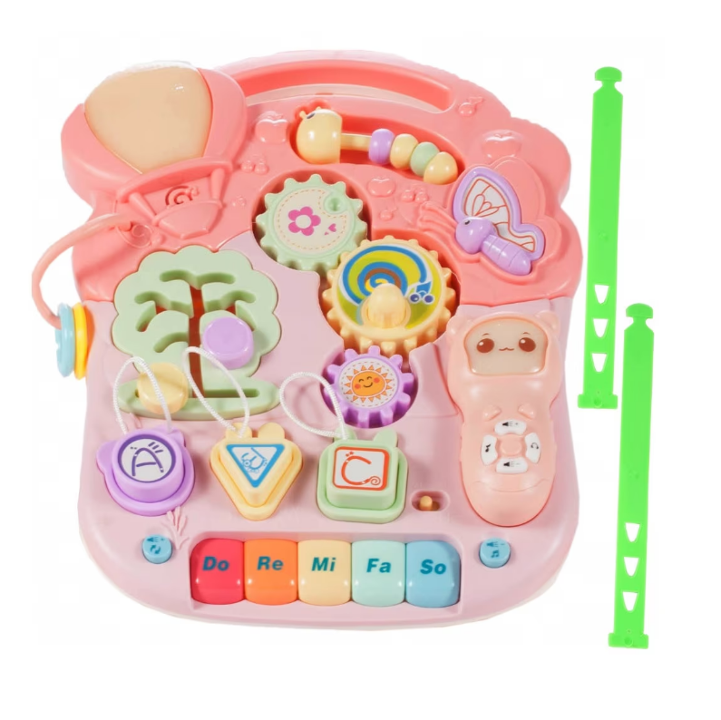 Antepremergator interactiv 2 in 1 Musical Pink