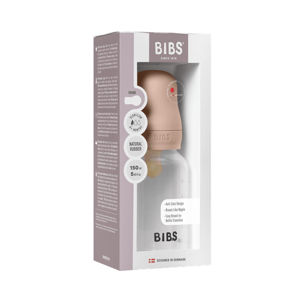 Set complet biberon anticolici Bibs 150 ml Latex Blush - 2 | YEO