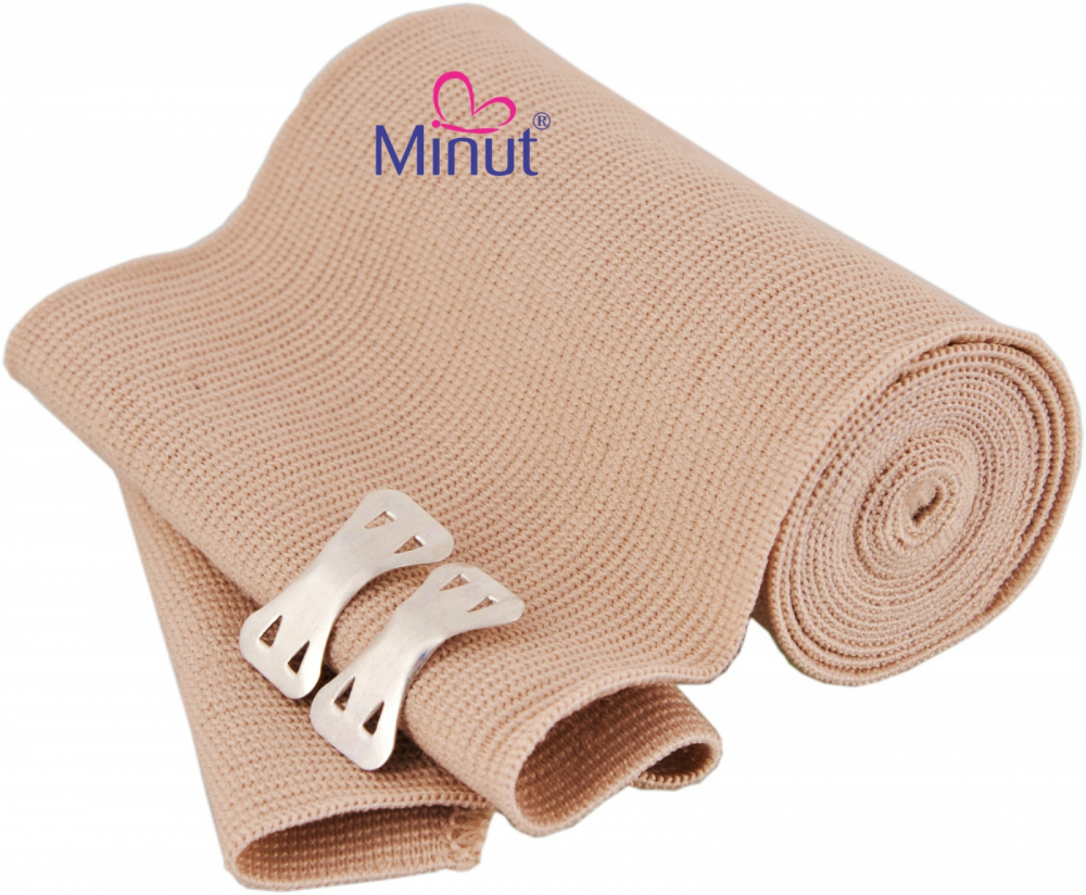 Bandaj elastic cu clema Minut 10 cm x 4.5 m - 2 | YEO