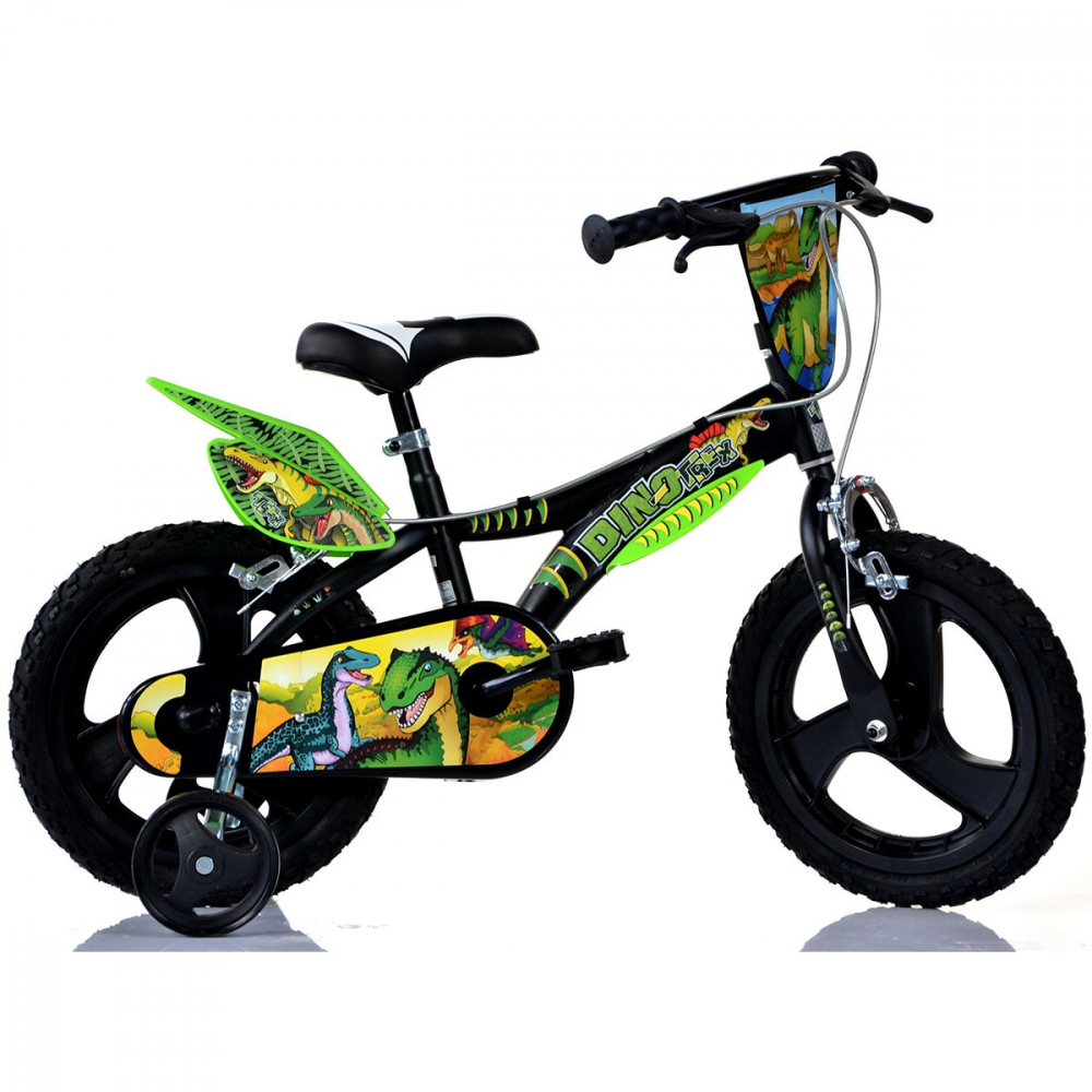 Bicicleta pentru copii Dino T-rex Dino Bikes 14 inch