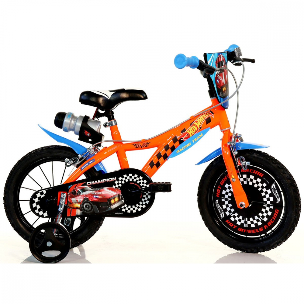 Bicicleta pentru copii Hot Wheels Dino Bikes 14 inch - 1 | YEO