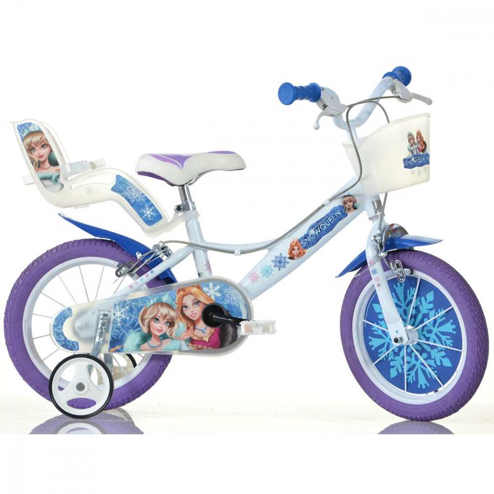 Bicicleta pentru copii Snow Queen Dino Bikes 14 inch - 1