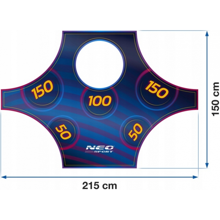 Covoras numerotat pentru poarta de fotbal 215 x 150 cm Neo-Sport - 2 | YEO