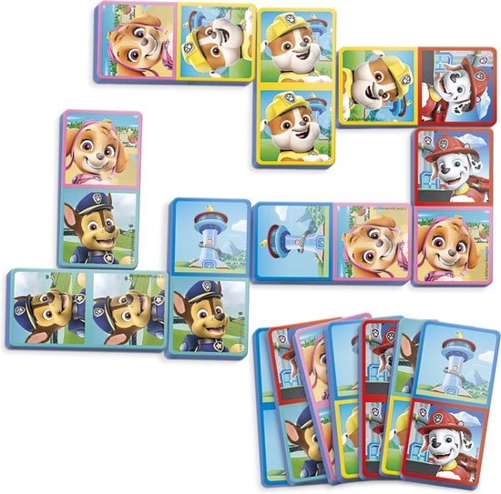 Domino pentru baita cu Patrula Catelusilor Paw Patrol