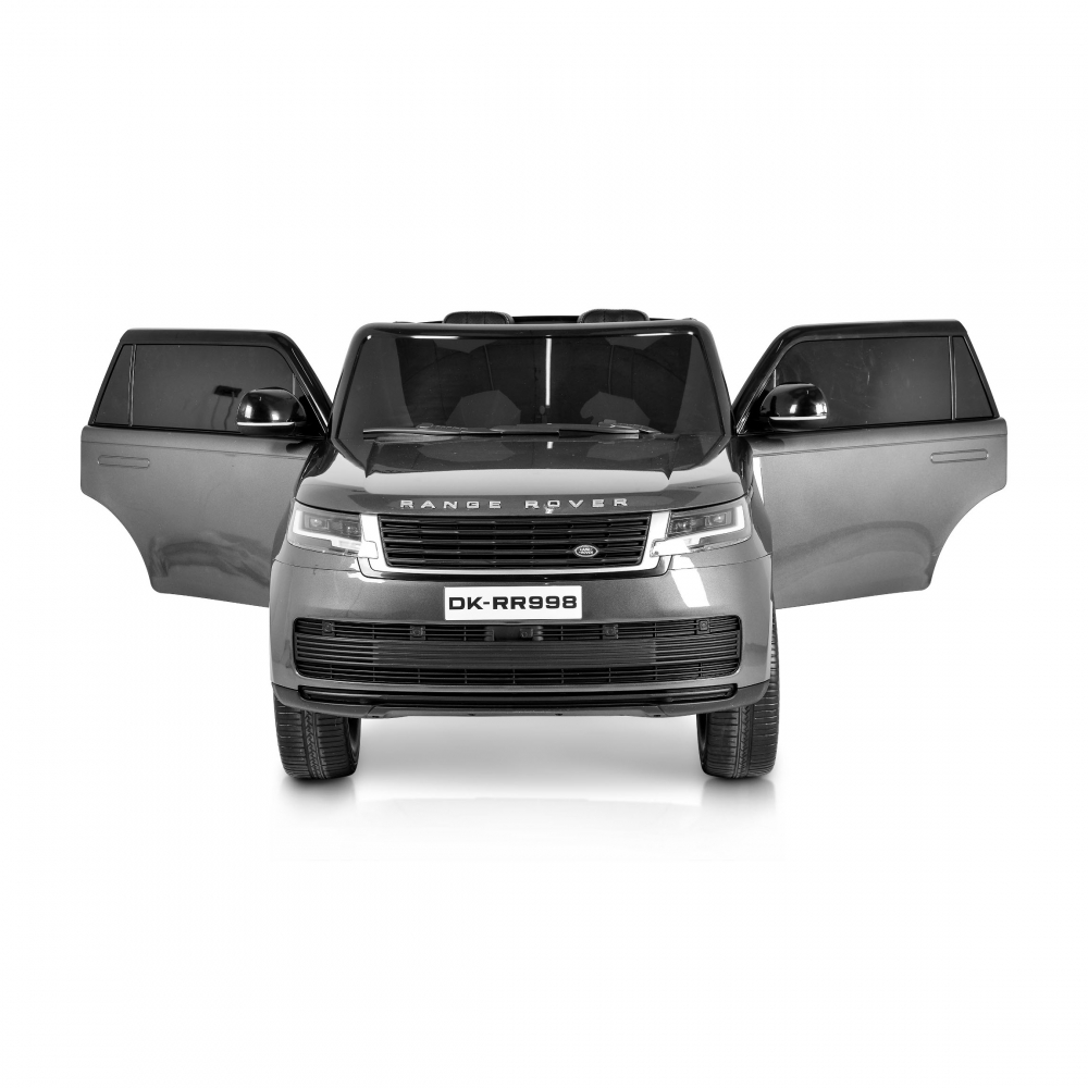 Masinuta electrica 12V cu 2 locuri si echipare Premium Range Rover Painted Grey - 3