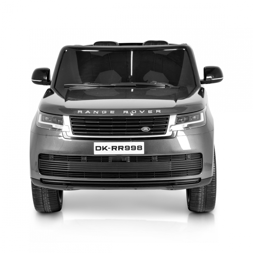 Masinuta electrica 12V cu 2 locuri si echipare Premium Range Rover Painted Grey - 5