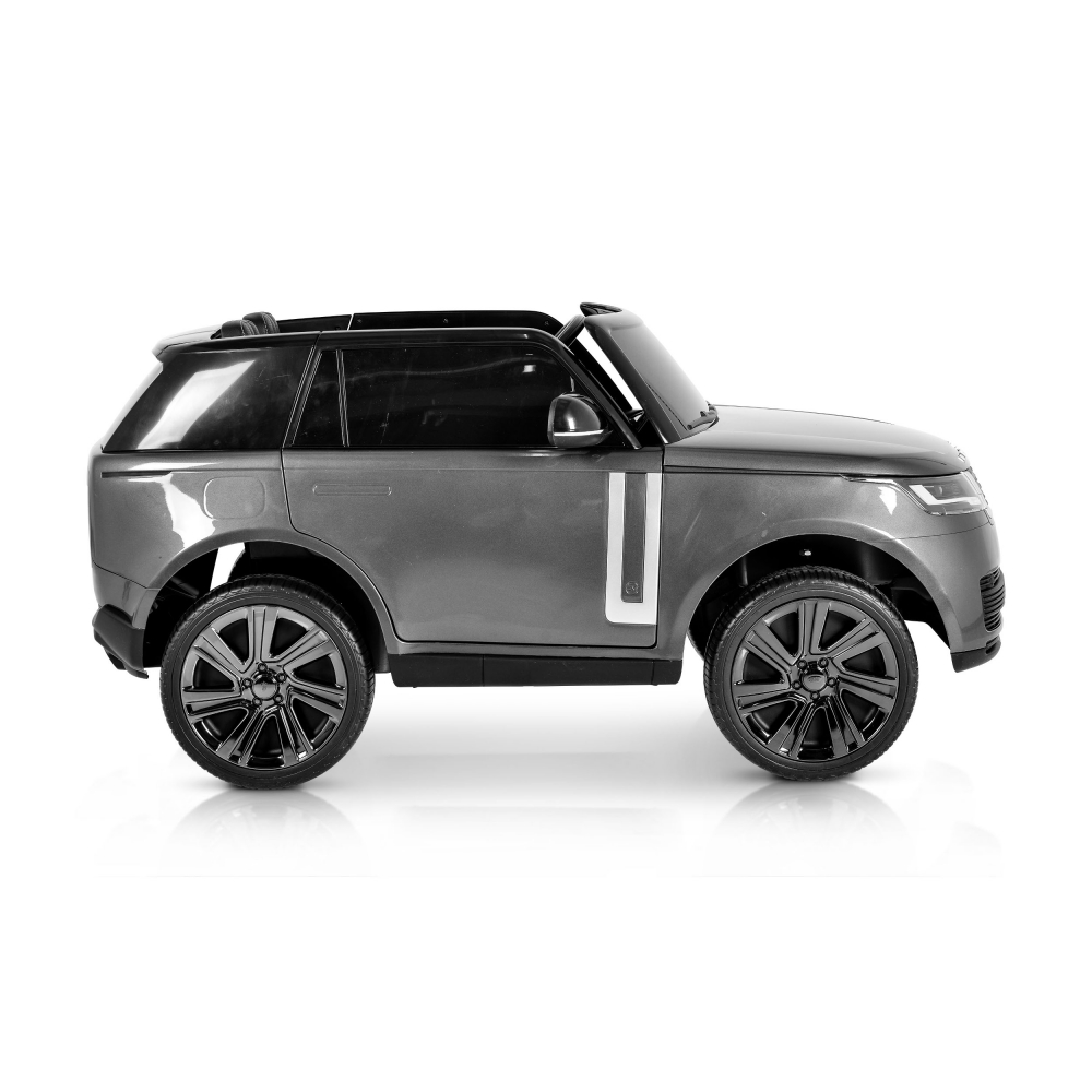 Masinuta electrica 12V cu 2 locuri si echipare Premium Range Rover Painted Grey - 6