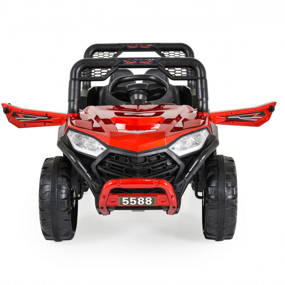 Masinuta electrica 70W 12V cu telecomanda Fast UTV painting Red - 4