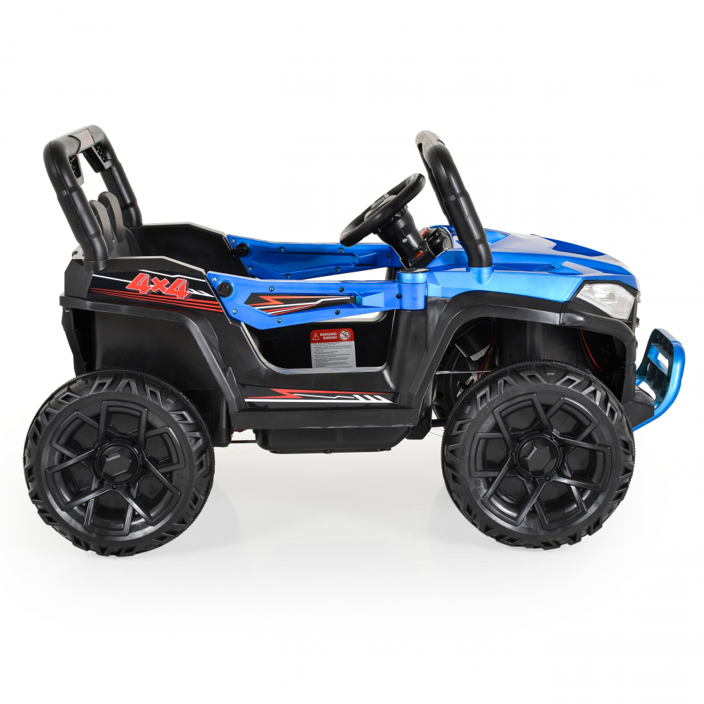 Masinuta electrica 12V cu telecomanda Fast UTV painting blue - 3