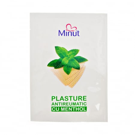 Plasture antireumatic menthol Minut 6cm x 10cm - 1 | YEO