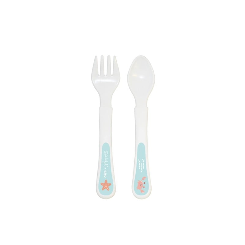 Set complet de masa cu 5 piese La Mar De Felices blue - 2 | YEO