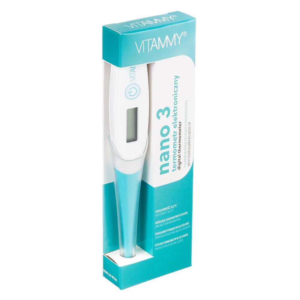 Termometru electronic tip stilou cu varf flexibil Vitammy Nano 3 - 1 | YEO