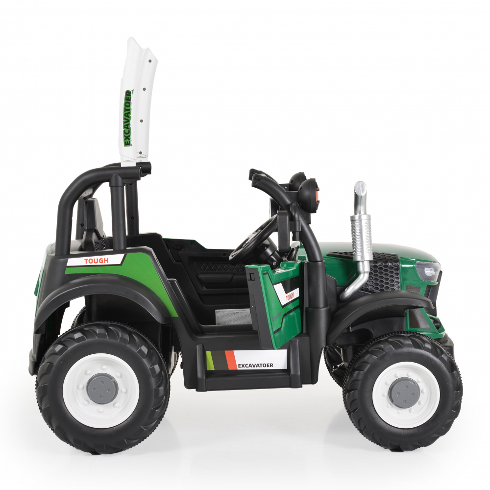 Tractor electric 12V cu telecomanda Harvest green - 2 | YEO