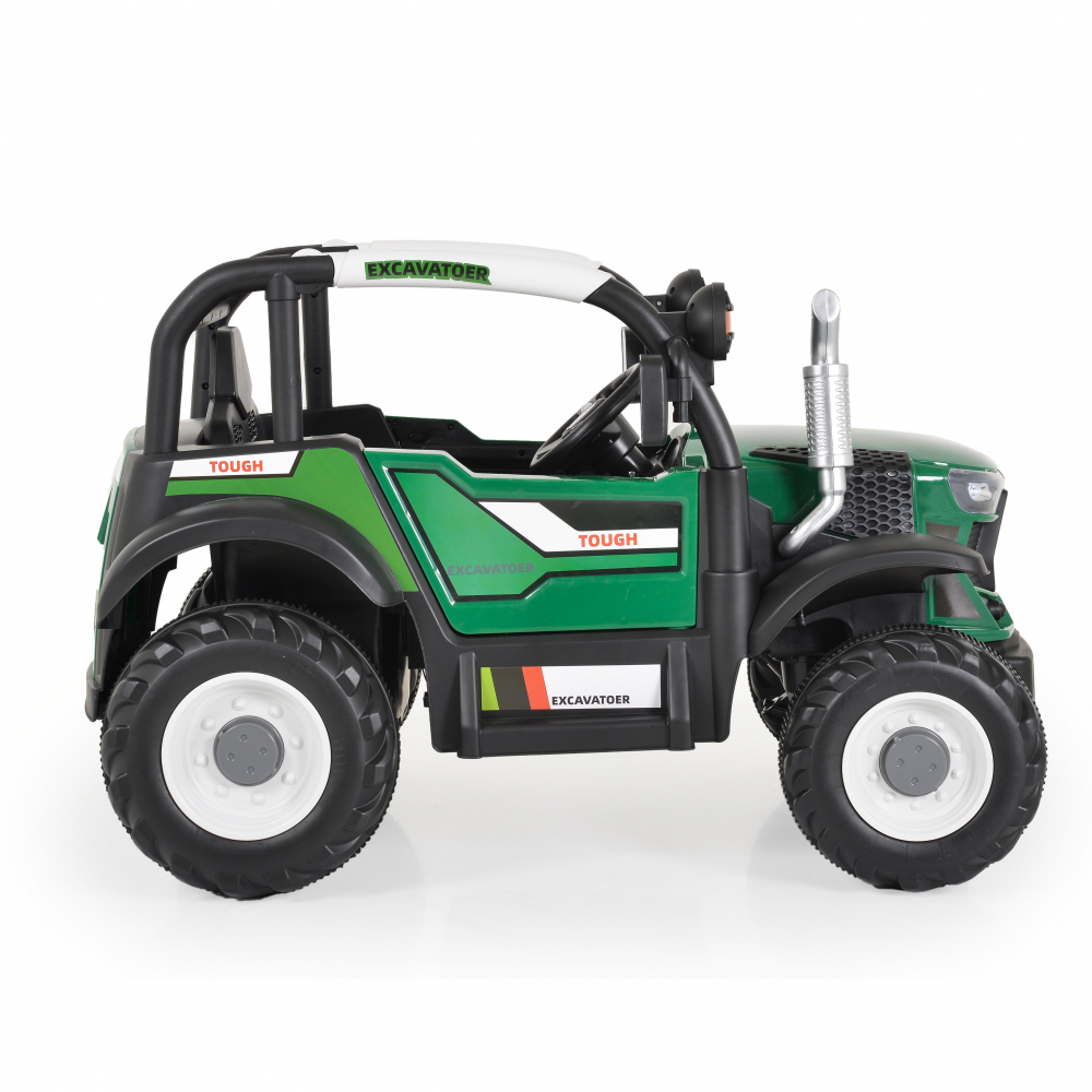 Tractor electric 12V 70W cu telecomanda Harvest green - 4