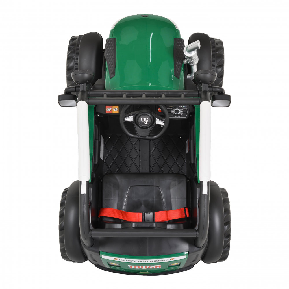 Tractor electric 12V 70W cu telecomanda Harvest green - 6