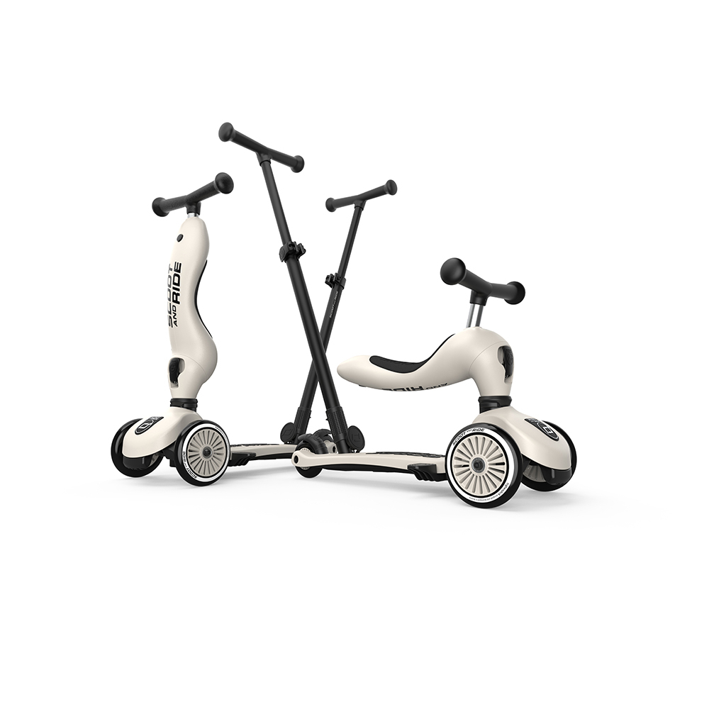 Trotineta transformabila 3 in 1 Highwaykick 1 Push and Go Ash Scoot Ride - 2