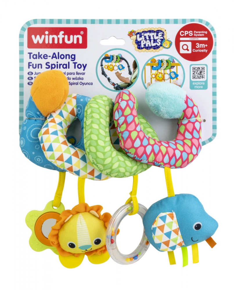 Jucarie spirala pentru carucior Winfun - 3