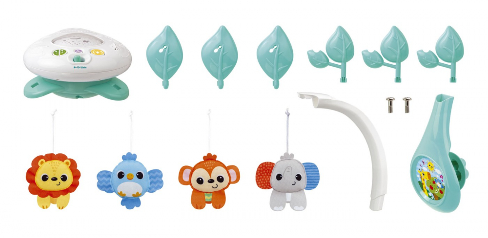 Carusel muzical mobil Winfun animalute din jungla - 7