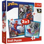 Puzzle Trefl 3 in 1 Marvel Spider Man