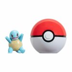 Set 2 figurine Pokemon Clip n Go Squirtle with Pok Ball W18