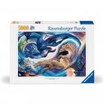 Puzzle Ravensburger dragoni 5000 piese