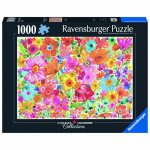 Puzzle Ravensburger frumuseti inflorite 1000 piese design nou